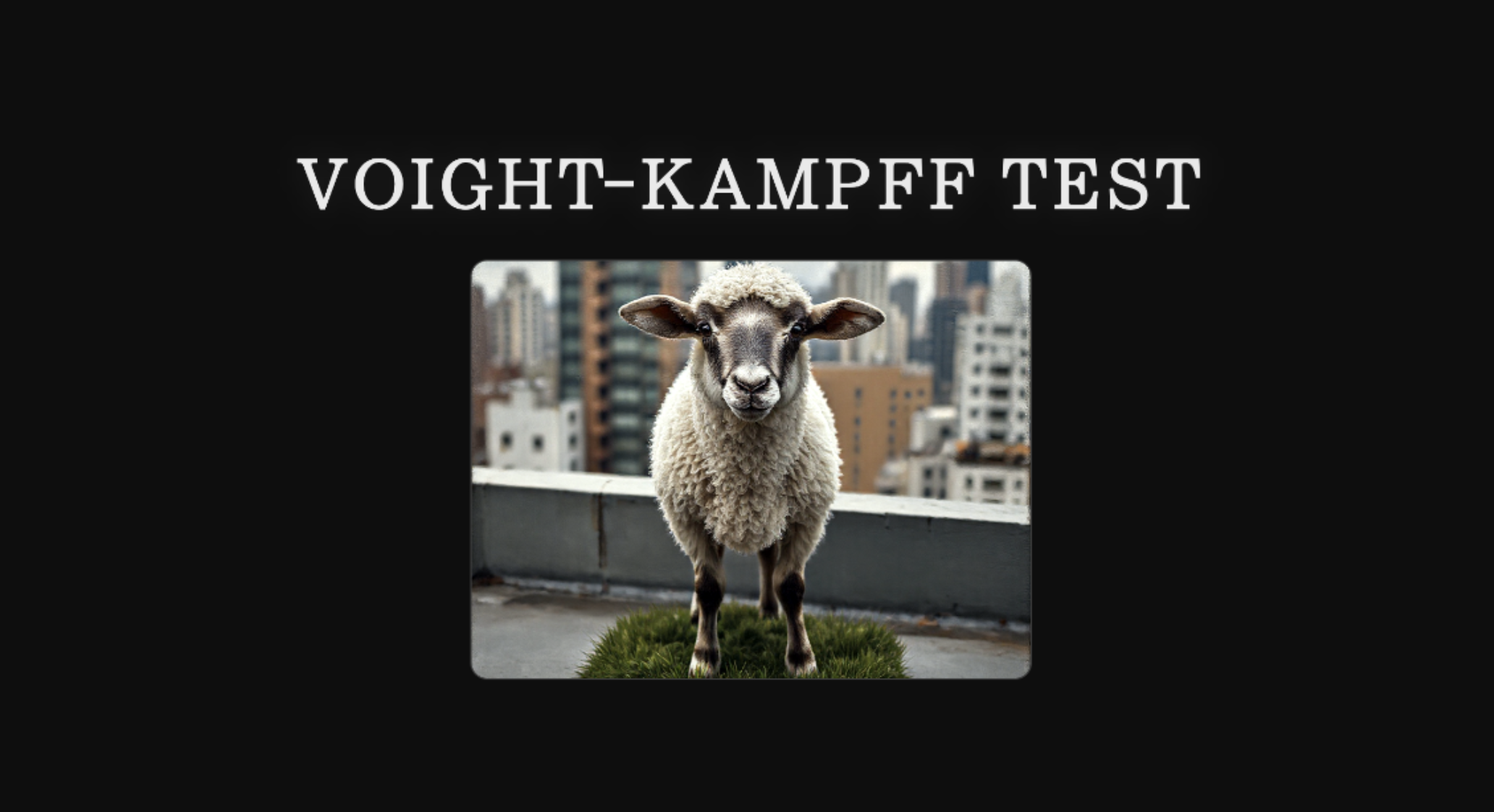 Do We Dream of Posthumanity?