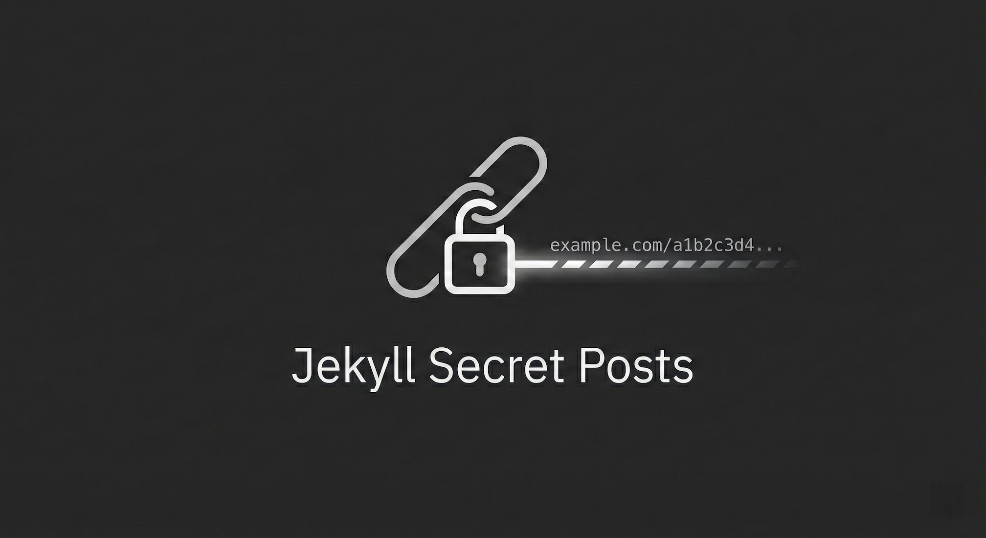 Jekyll Secret Posts
